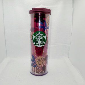 Starbucks-Pink Rose Tumbler